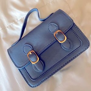 Blue Mini Shoulder Bag